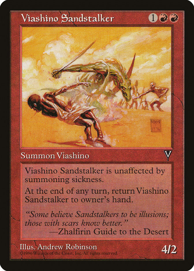 Viashino Sandstalker [Visions] | Gamer Loot