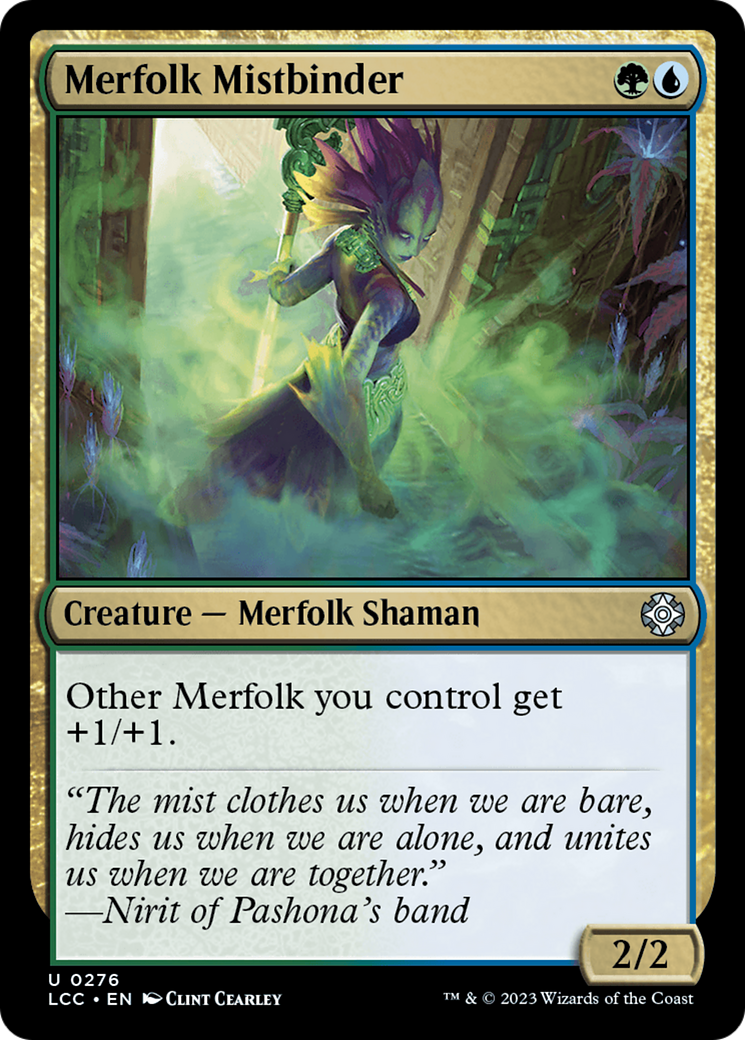 Merfolk Mistbinder [The Lost Caverns of Ixalan Commander] | Gamer Loot