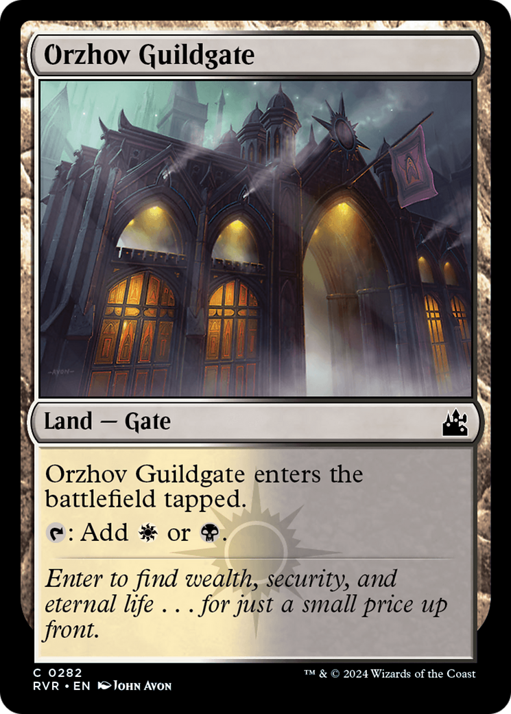 Orzhov Guildgate [Ravnica Remastered] | Gamer Loot