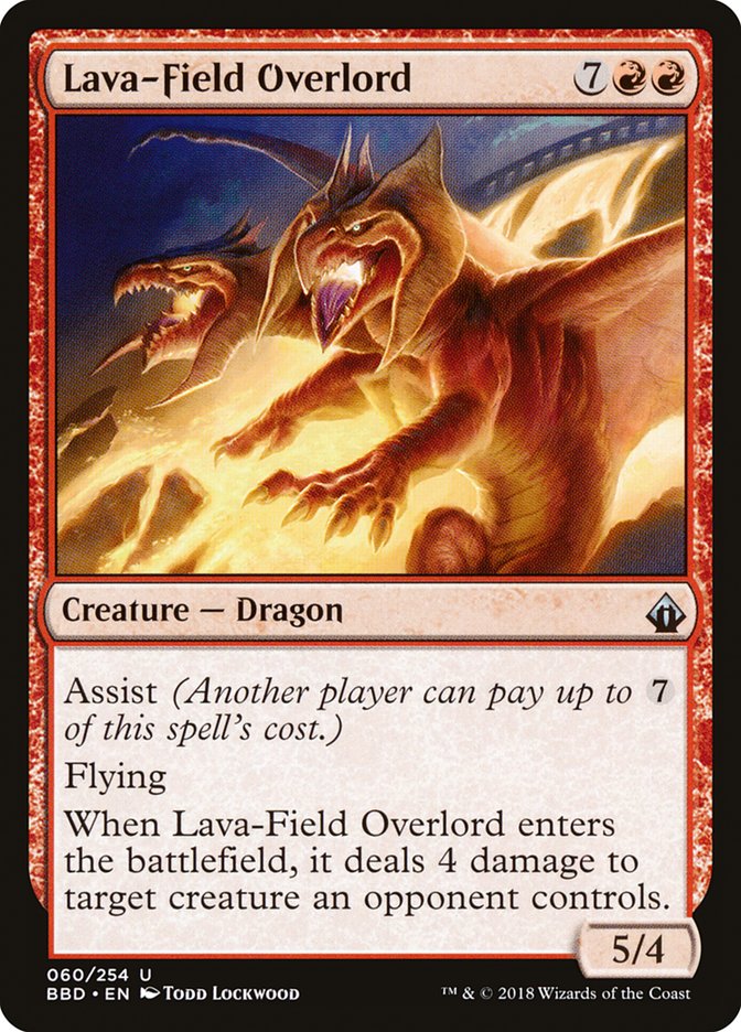 Lava-Field Overlord [Battlebond] | Gamer Loot