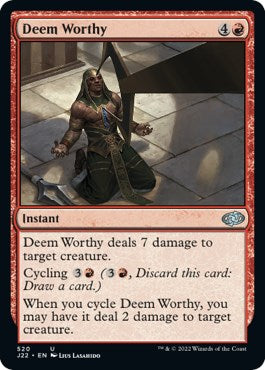 Deem Worthy [Jumpstart 2022] | Gamer Loot