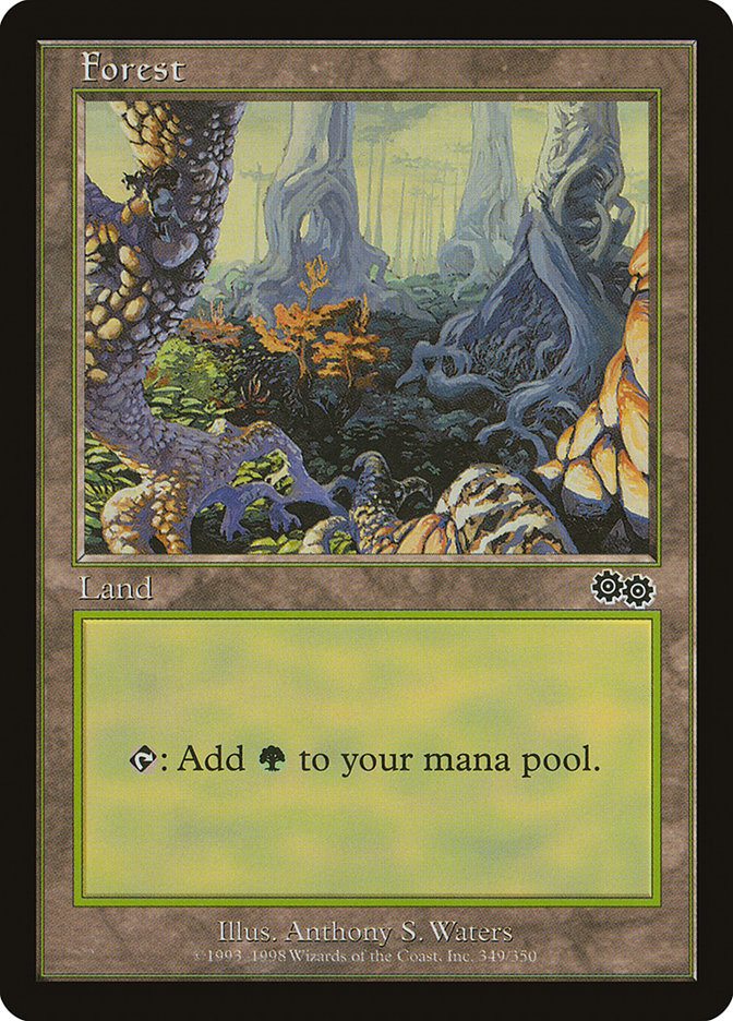 Forest (349) [Urza's Saga] | Gamer Loot