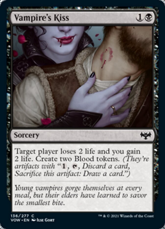 Vampire's Kiss [Innistrad: Crimson Vow] | Gamer Loot