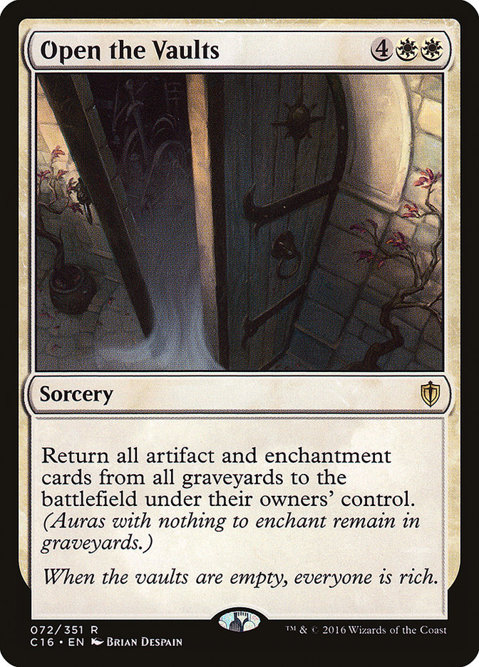 Open the Vaults [Commander 2016] | Gamer Loot