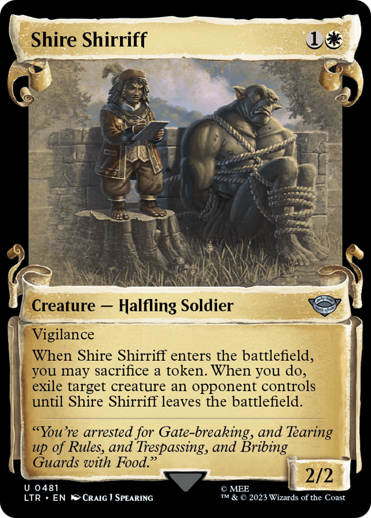 Shire Shirriff [The Lord of the Rings: Tales of Middle-Earth Showcase Scrolls] | Gamer Loot