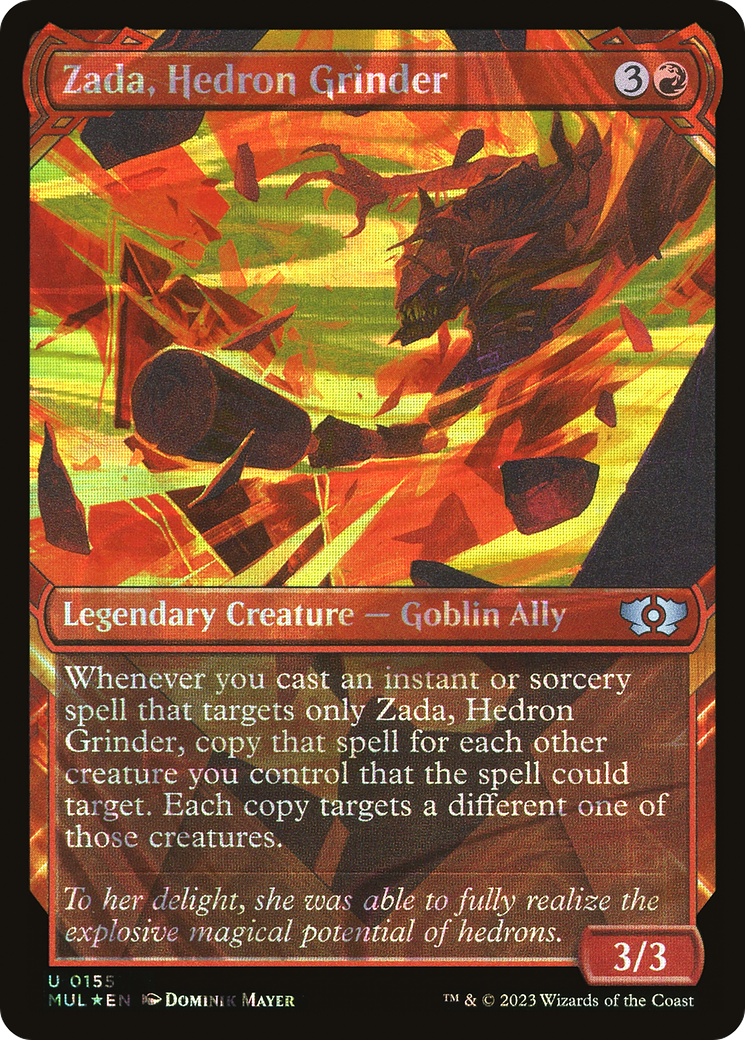 Zada, Hedron Grinder (Halo Foil) [Multiverse Legends] | Gamer Loot
