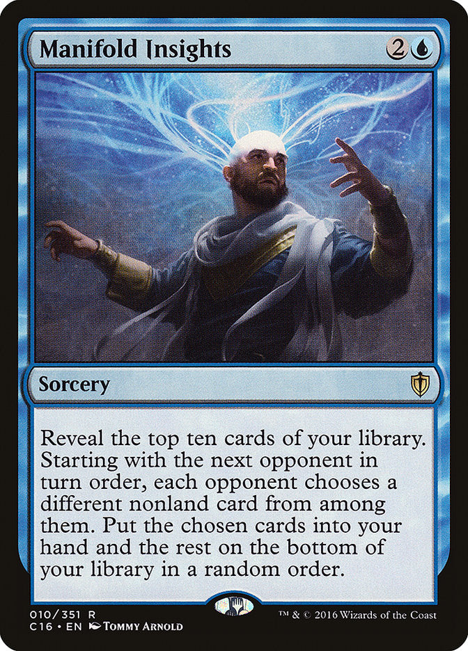 Manifold Insights [Commander 2016] | Gamer Loot