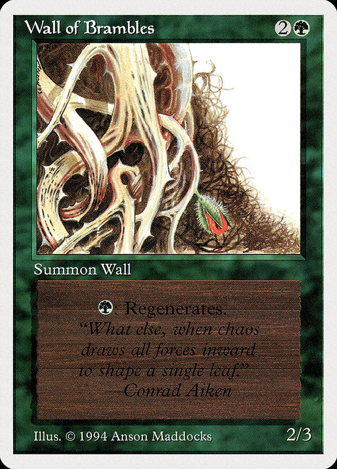 Wall of Brambles [Summer Magic / Edgar] | Gamer Loot