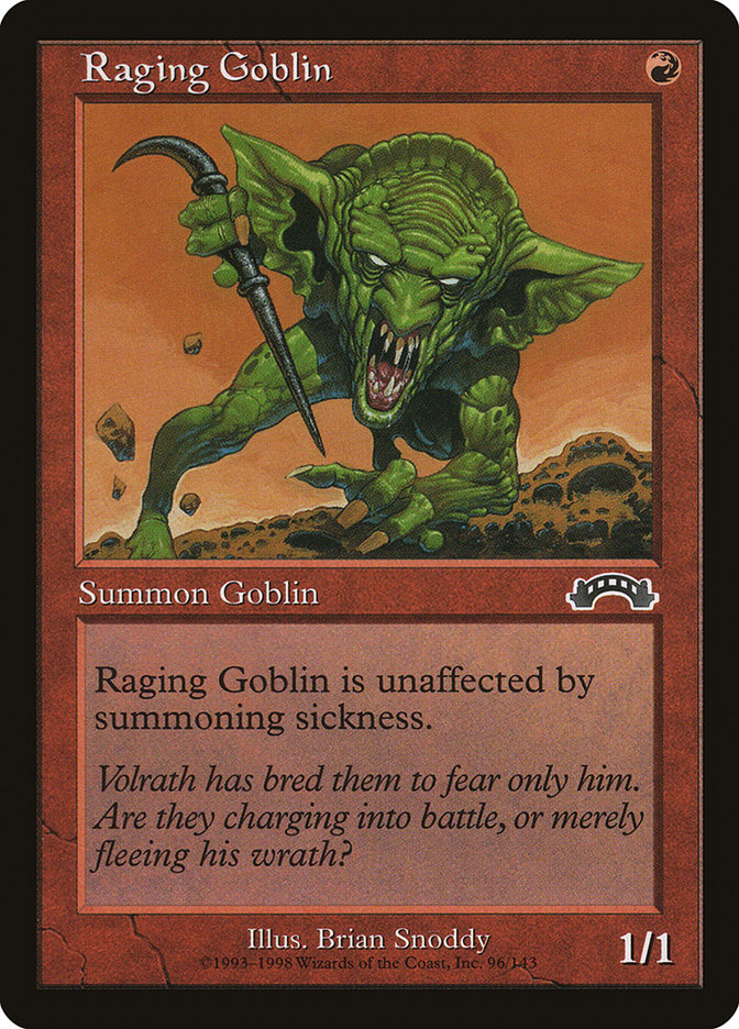Raging Goblin [Exodus] | Gamer Loot