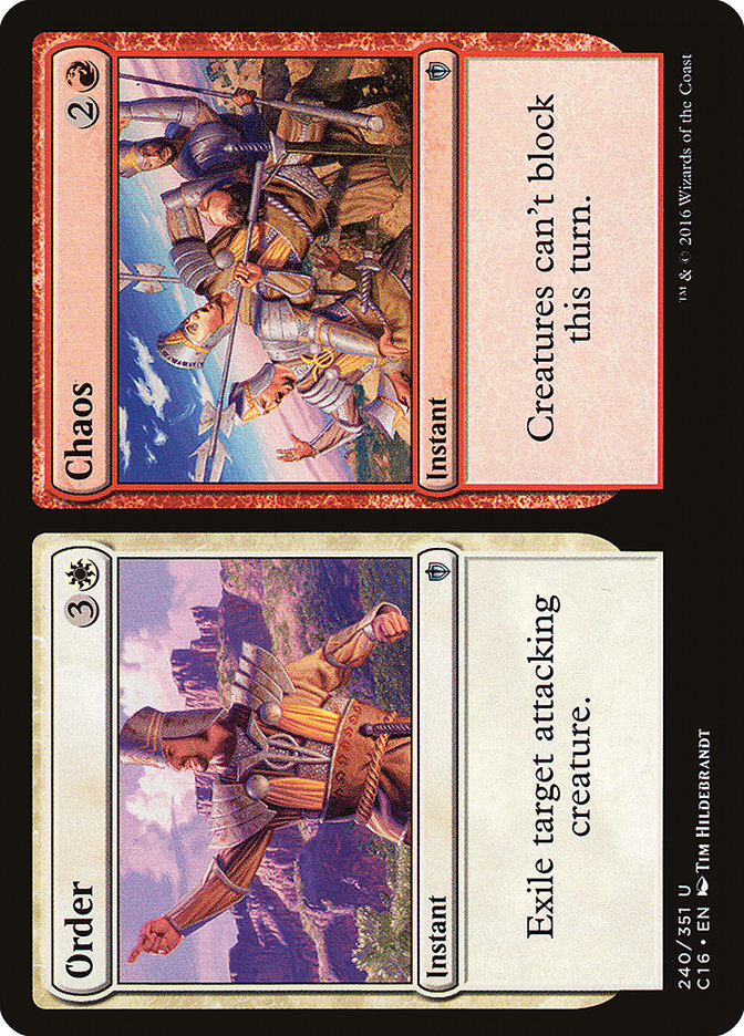 Order // Chaos [Commander 2016] | Gamer Loot