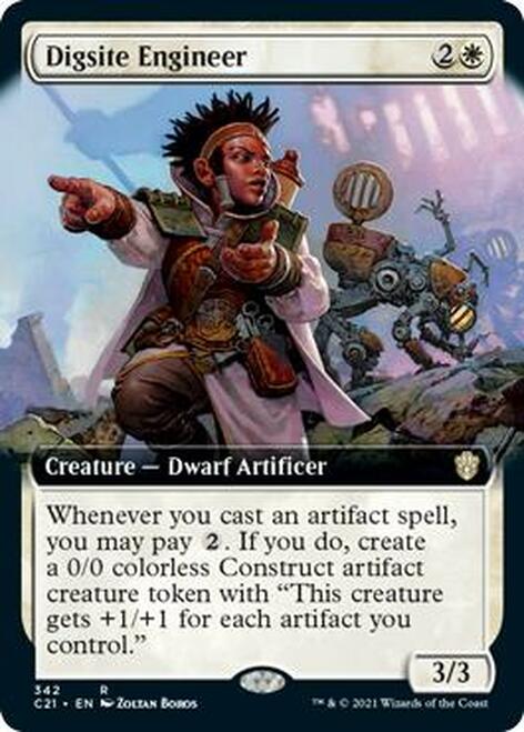 Digsite Engineer (Extended) [Commander 2021] | Gamer Loot