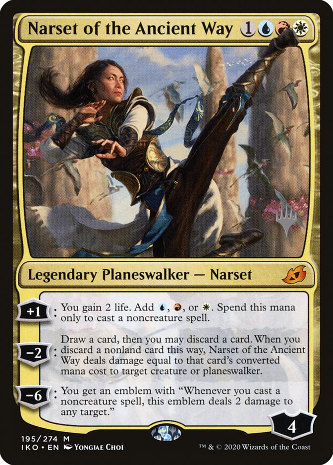 Narset of the Ancient Way (Promo Pack) [Ikoria: Lair of Behemoths Promos] | Gamer Loot