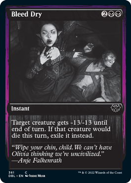 Bleed Dry [Innistrad: Double Feature] | Gamer Loot