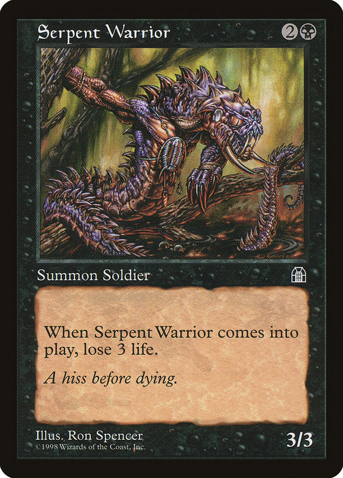 Serpent Warrior [Stronghold] | Gamer Loot