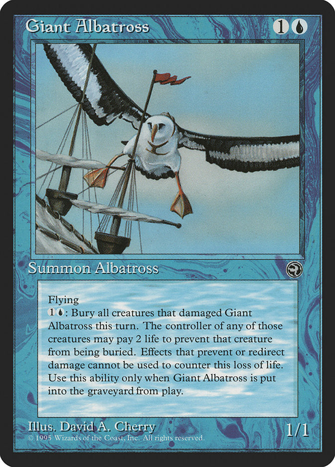 Giant Albatross (Red Flag) [Homelands] | Gamer Loot