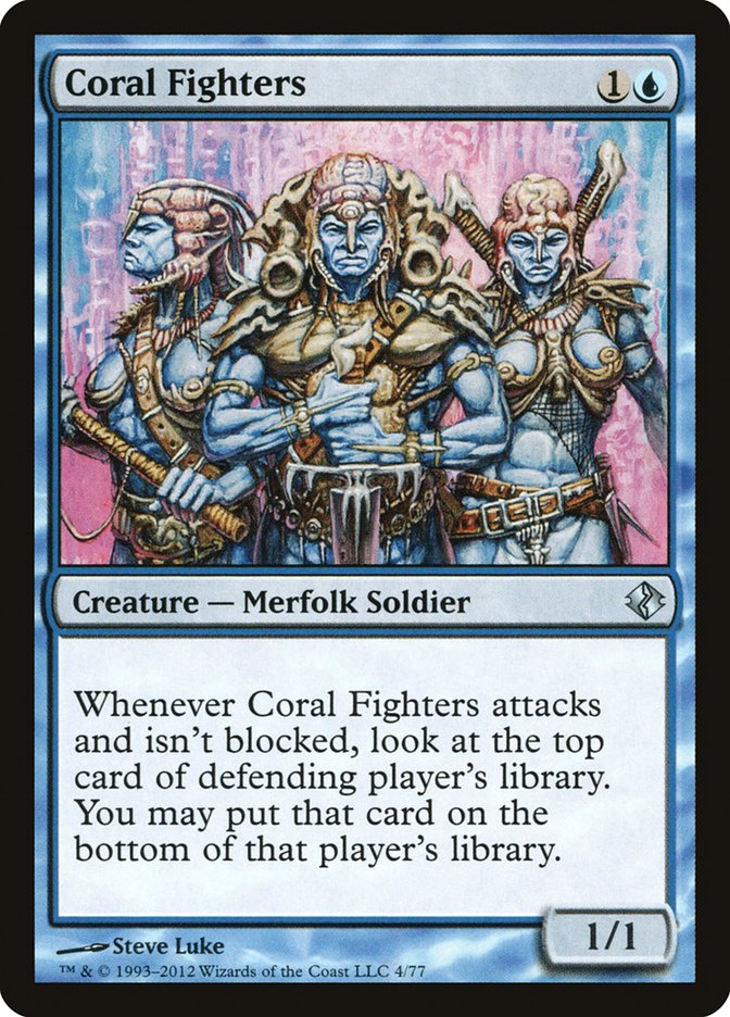 Coral Fighters [Duel Decks: Venser vs. Koth] | Gamer Loot
