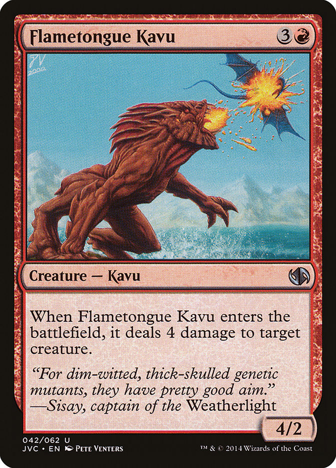 Flametongue Kavu [Duel Decks Anthology] | Gamer Loot