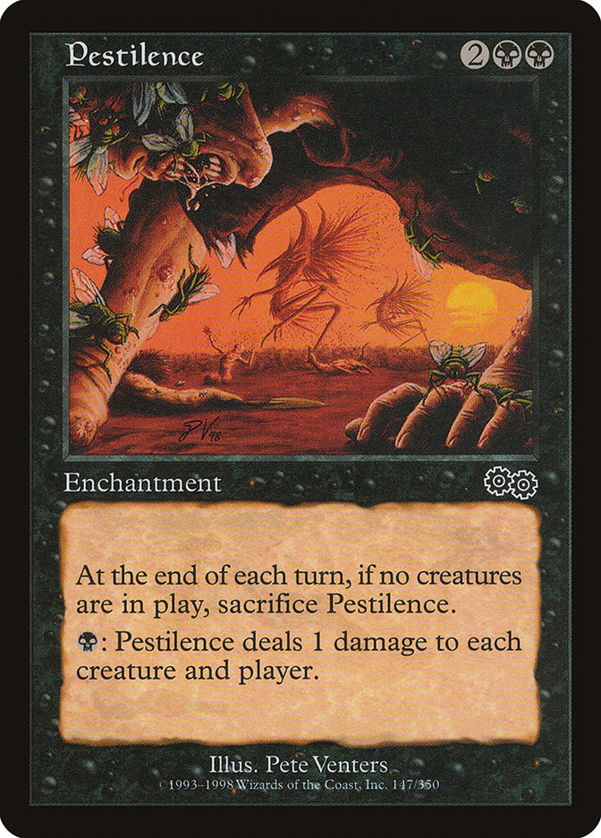 Pestilence [Urza's Saga] | Gamer Loot