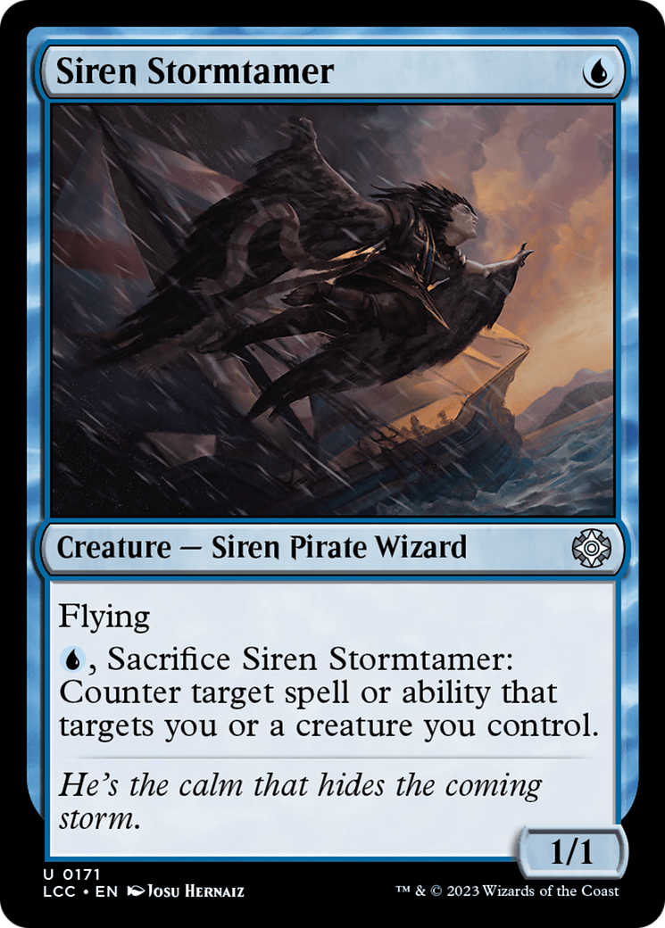 Siren Stormtamer [The Lost Caverns of Ixalan Commander] | Gamer Loot