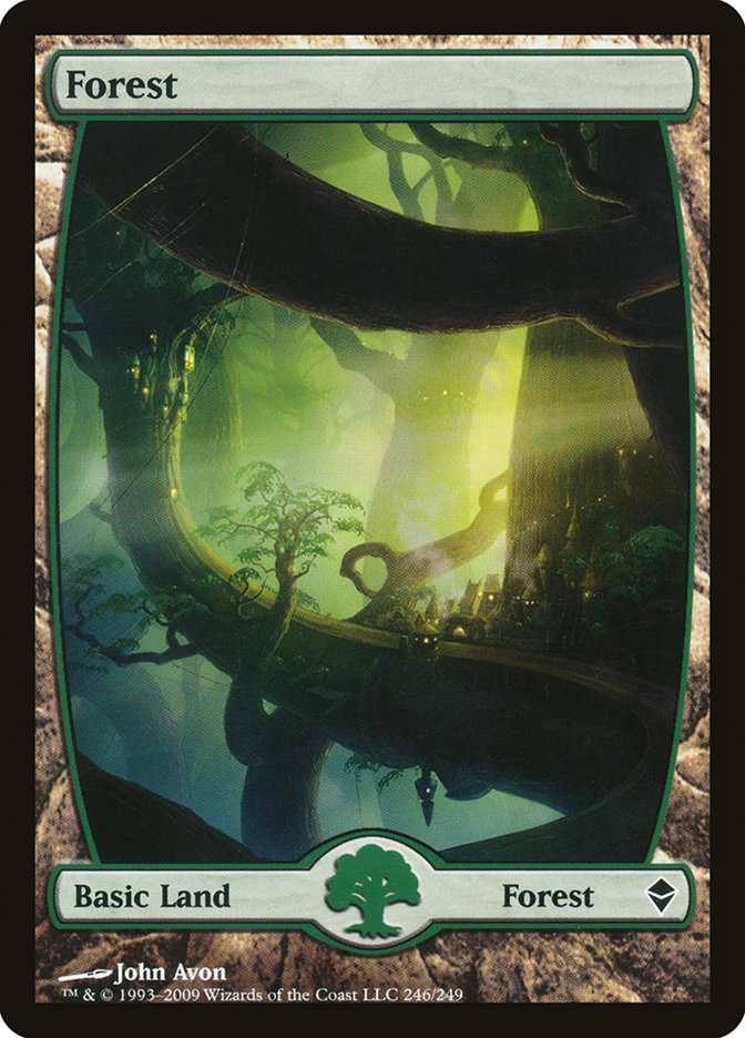 Forest (246) [Zendikar] | Gamer Loot