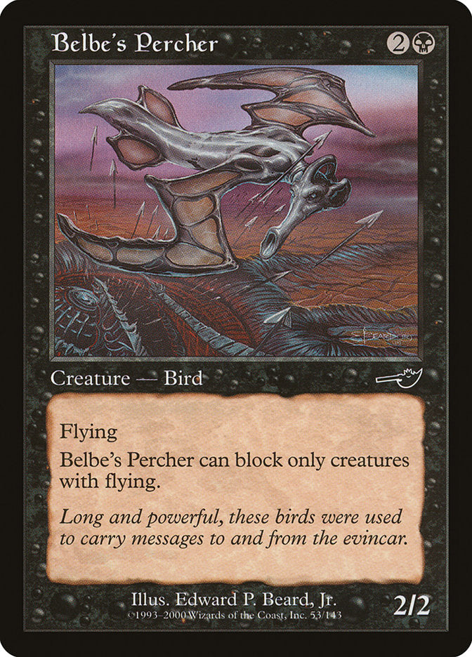 Belbe's Percher [Nemesis] | Gamer Loot