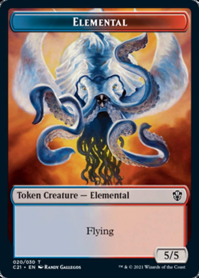 Elemental (020) // Copy Token [Commander 2021 Tokens] | Gamer Loot