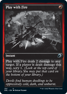 Play with Fire [Innistrad: Double Feature] | Gamer Loot