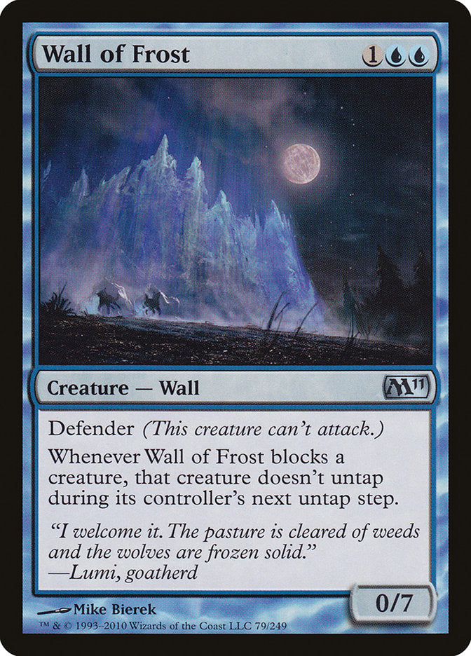 Wall of Frost [Magic 2011] | Gamer Loot