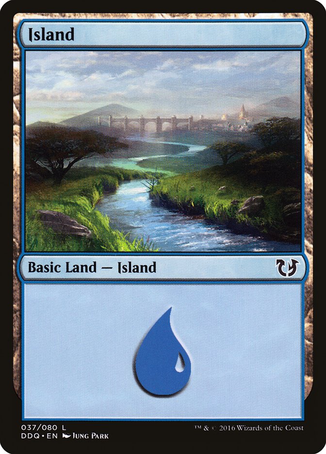 Island (37) [Duel Decks: Blessed vs. Cursed] | Gamer Loot