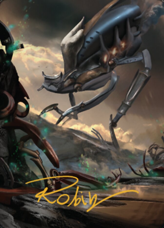 Swamp (2) Art Card (Gold-Stamped Signature) [The Brothers' War Art Series] | Gamer Loot