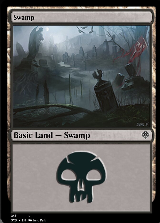 Swamp (343) [Starter Commander Decks] | Gamer Loot