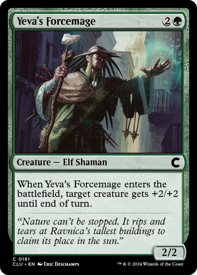 Yeva's Forcemage [Ravnica: Clue Edition] | Gamer Loot