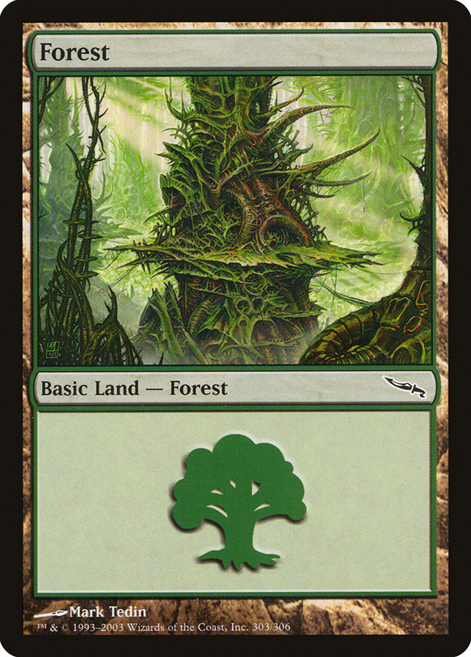 Forest (303) [Mirrodin] | Gamer Loot