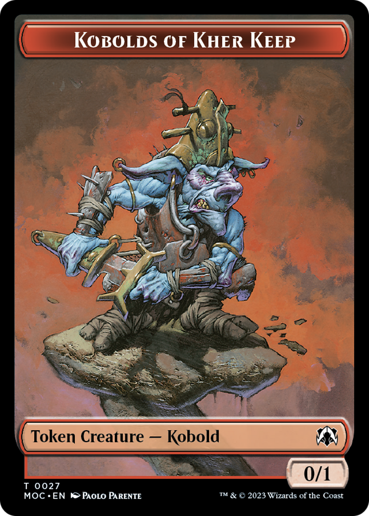 Bird // Kobolds of Kher Keep Double-Sided Token [March of the Machine Commander Tokens] | Gamer Loot