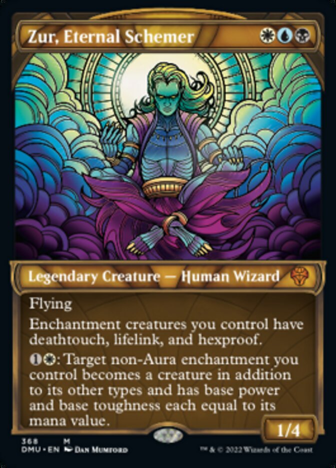 Zur, Eternal Schemer (Showcase Textured) [Dominaria United] | Gamer Loot