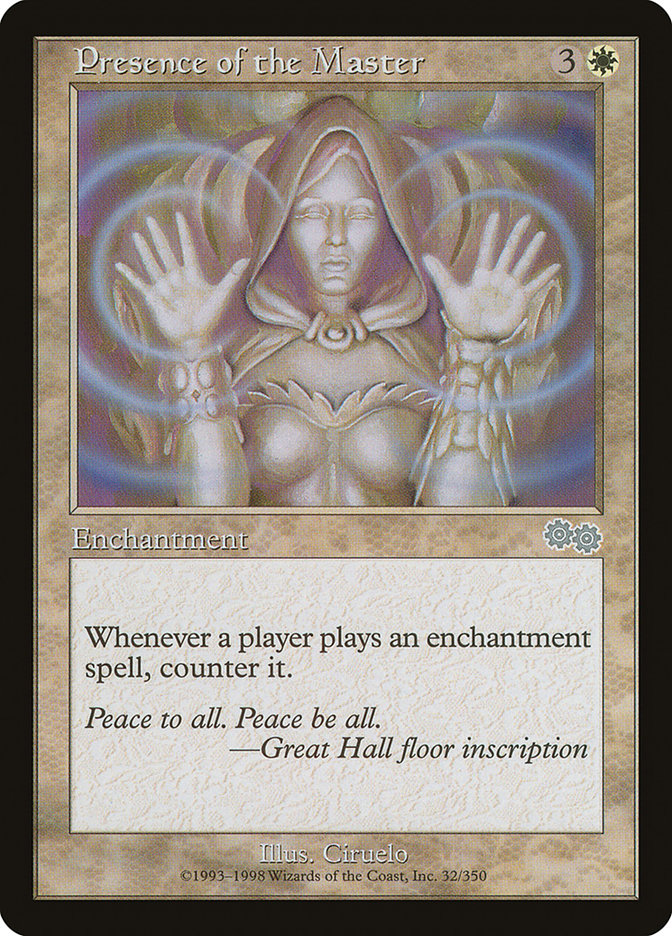 Presence of the Master [Urza's Saga] | Gamer Loot