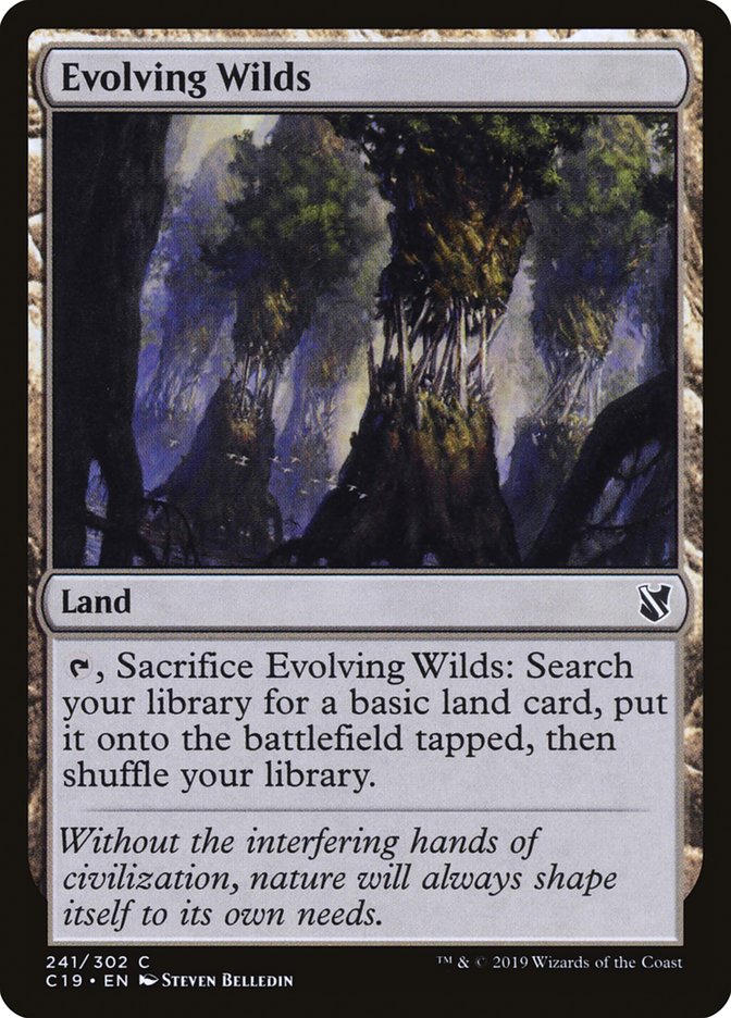 Evolving Wilds [Commander 2019] | Gamer Loot