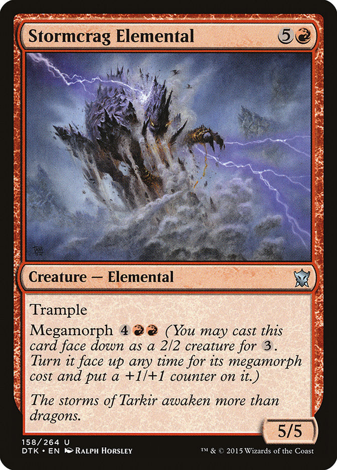 Stormcrag Elemental [Dragons of Tarkir] | Gamer Loot