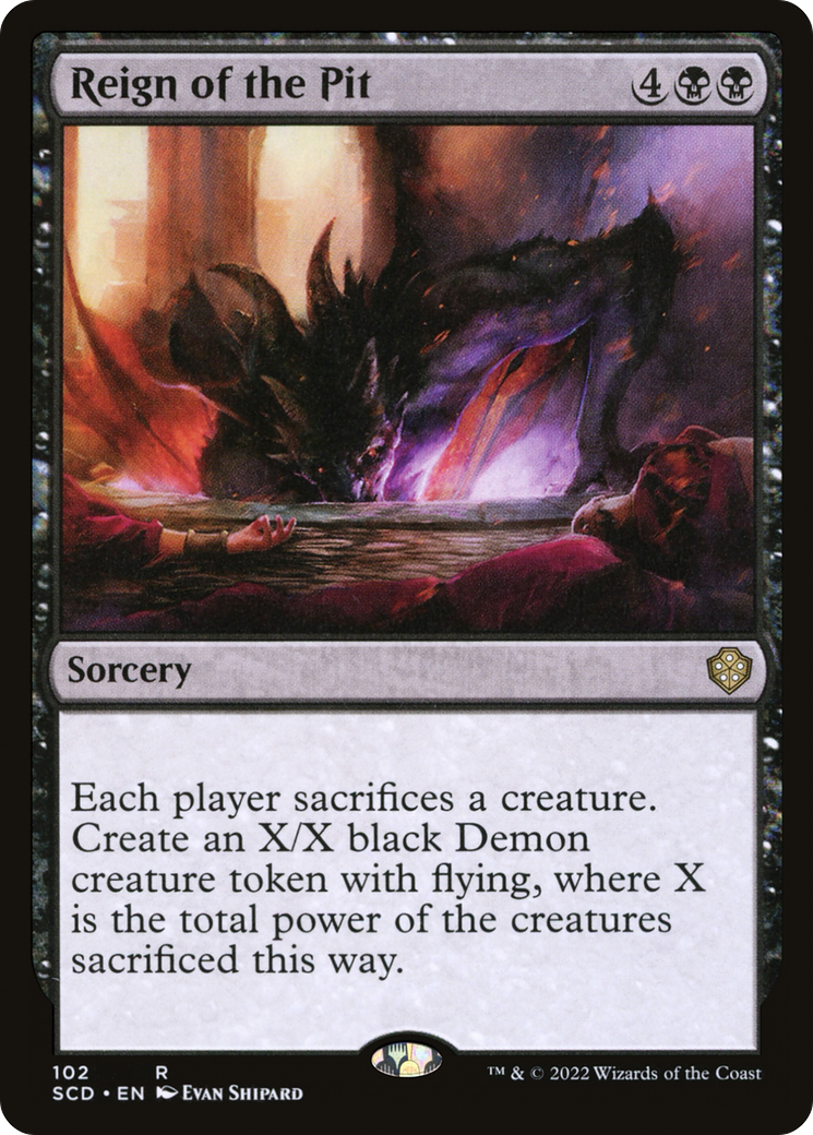 Reign of the Pit [Starter Commander Decks] | Gamer Loot