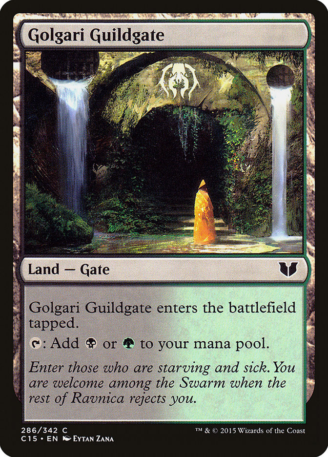 Golgari Guildgate [Commander 2015] | Gamer Loot