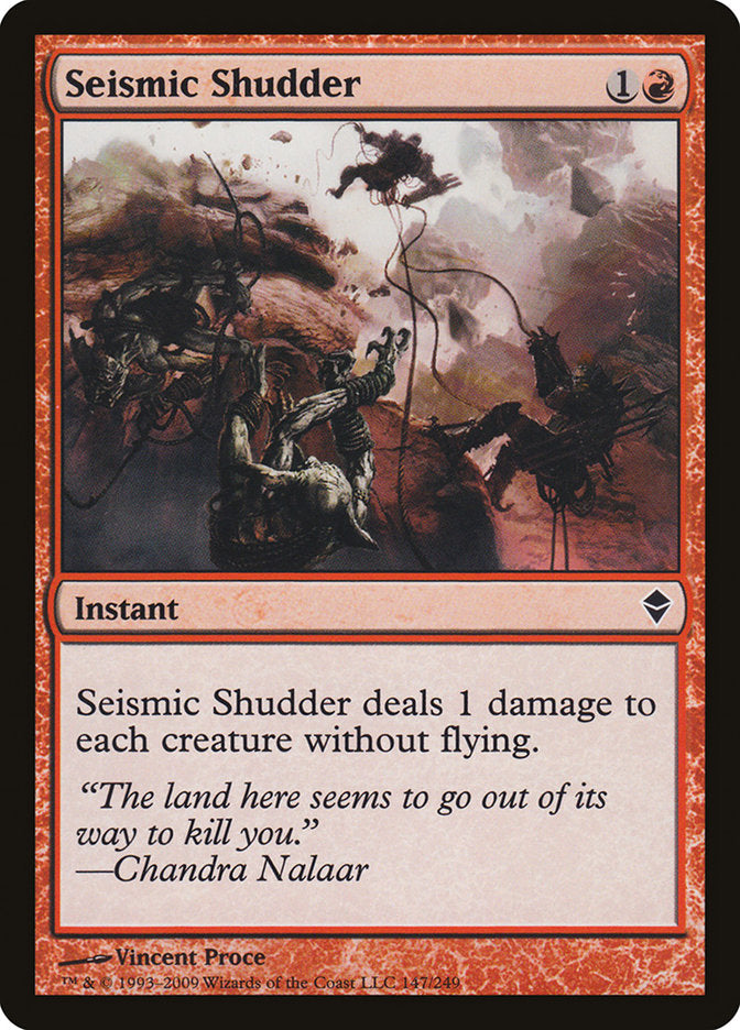 Seismic Shudder [Zendikar] | Gamer Loot