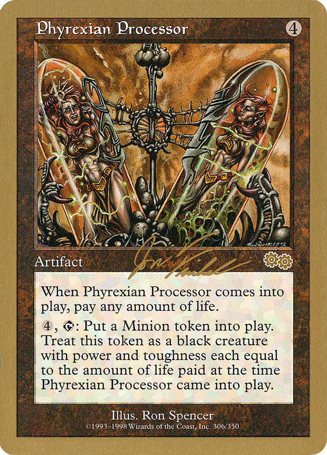 Phyrexian Processor (Jon Finkel) [World Championship Decks 2000] | Gamer Loot