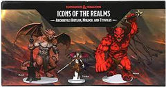 Icons of the Realms - Archdevils Hutijin, Moloch, and Titivilus | Gamer Loot