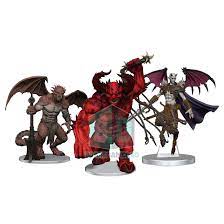 Icons of the Realms - Archdevils Hutijin, Moloch, and Titivilus | Gamer Loot