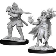 D&D Nolzur's Marvelous Miniatures : Hobgoblin Fighter Male & Hobgoblin Wizard Female | Gamer Loot