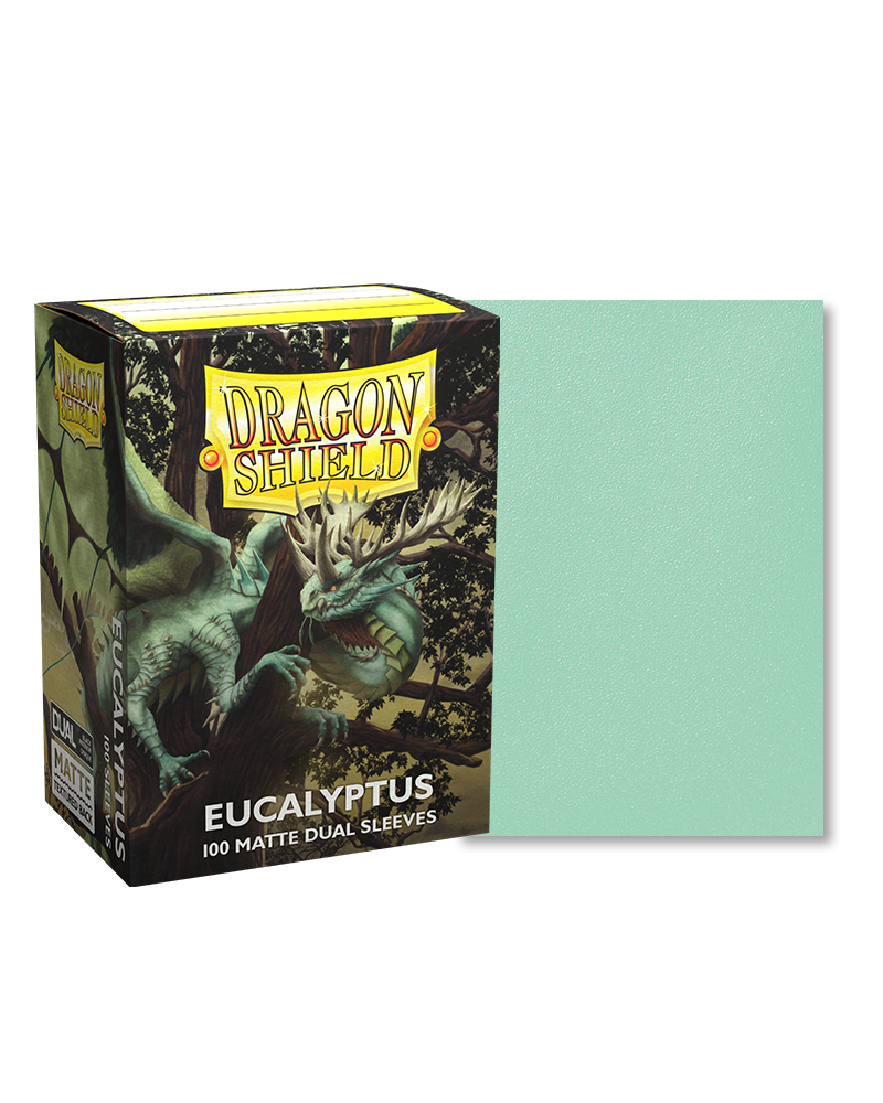 Dragon Shield 100ct-Double Matte- Eucalyptus | Gamer Loot