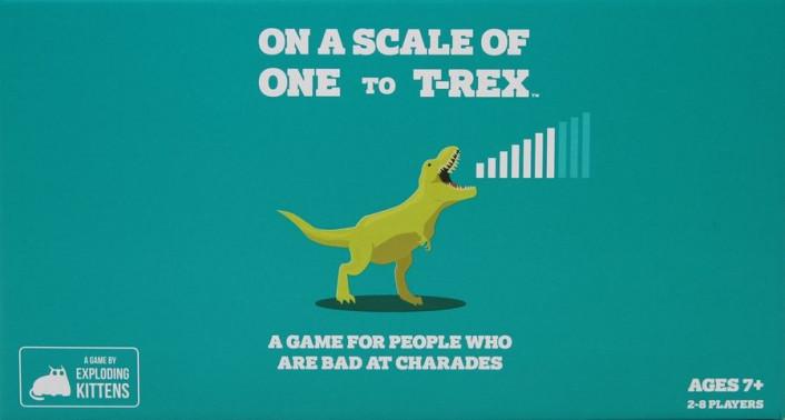 On A Scale of One to T-Rex (By Exploding Kittens) | Gamer Loot