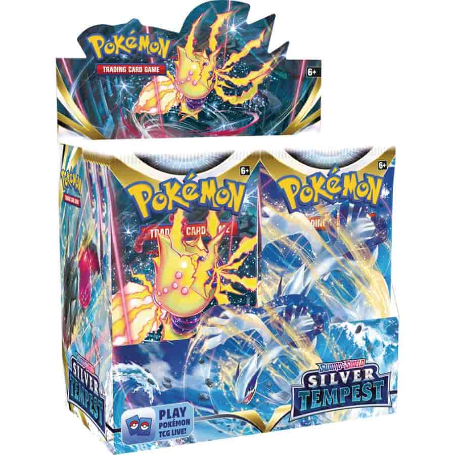 Pokémon TCG: Sword & Shield: Silver Tempest Booster Box | Gamer Loot