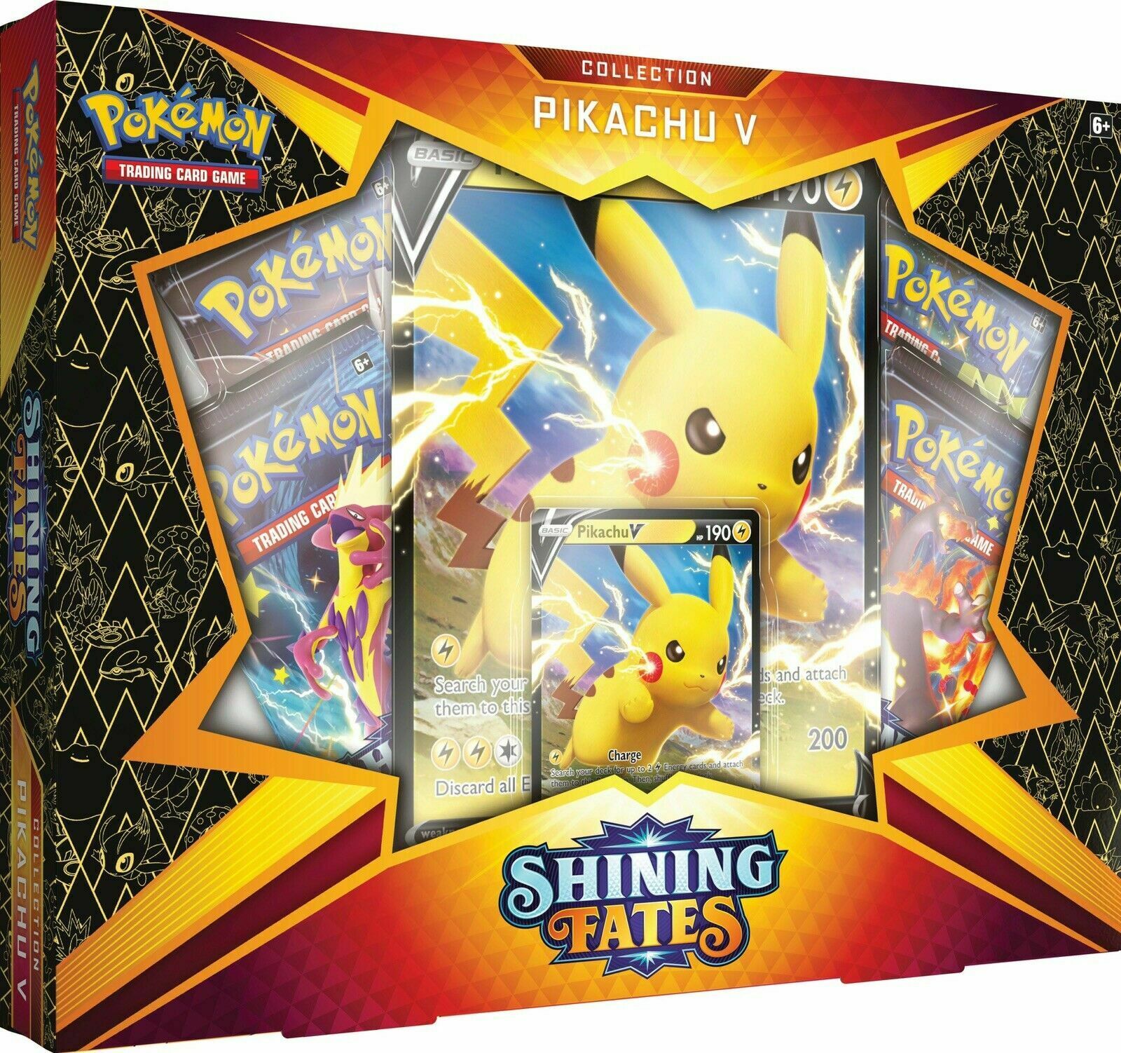 Pokemon Trading Card Game: Collection Pikachu V: Shining Fates | Gamer Loot