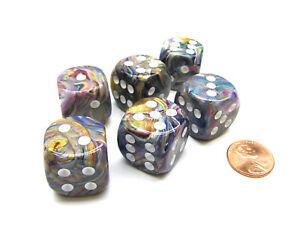 Chessex: D6 Festive™ DICE SET - 12MM | Gamer Loot